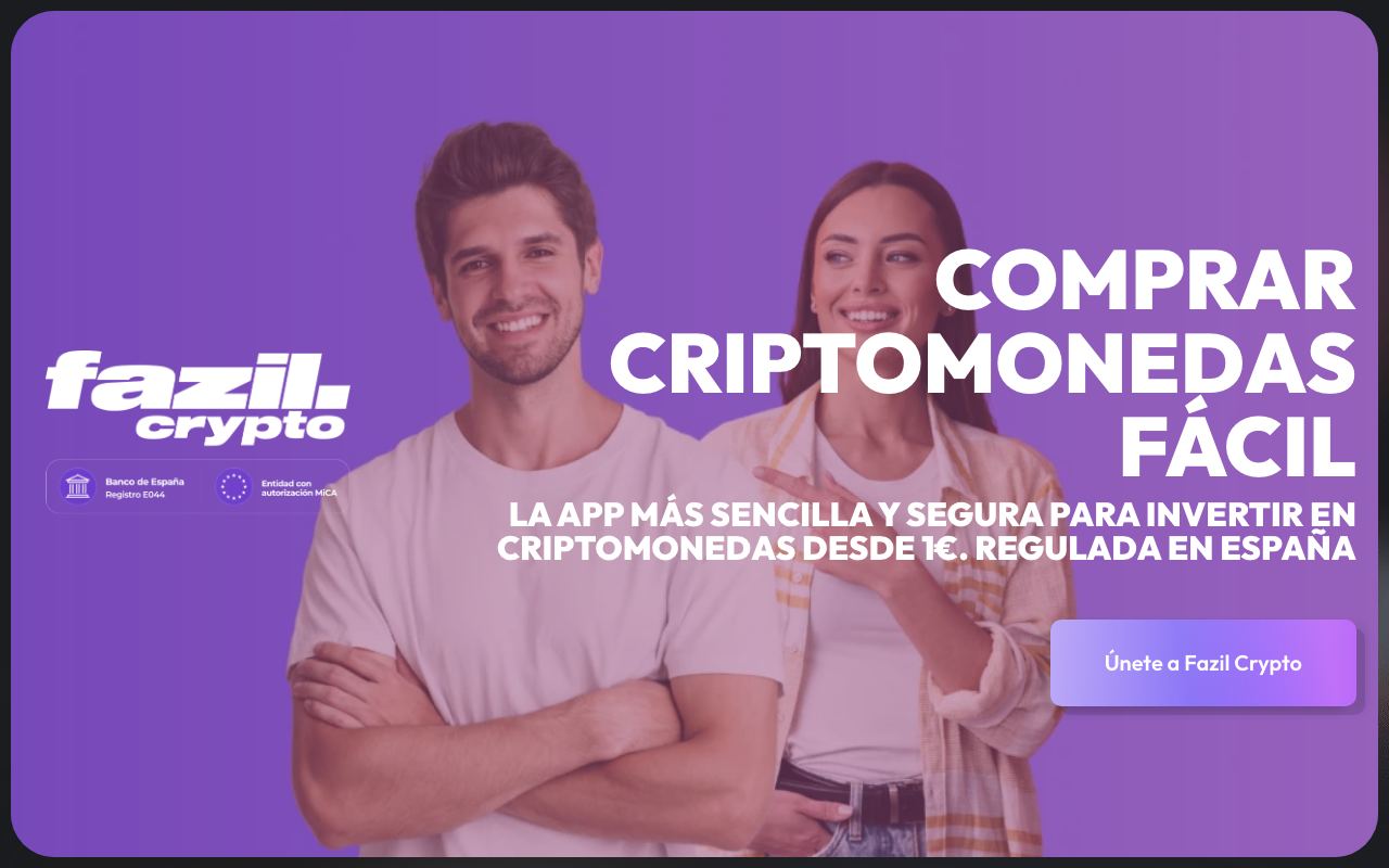 Fazil Crypto interface screenshot